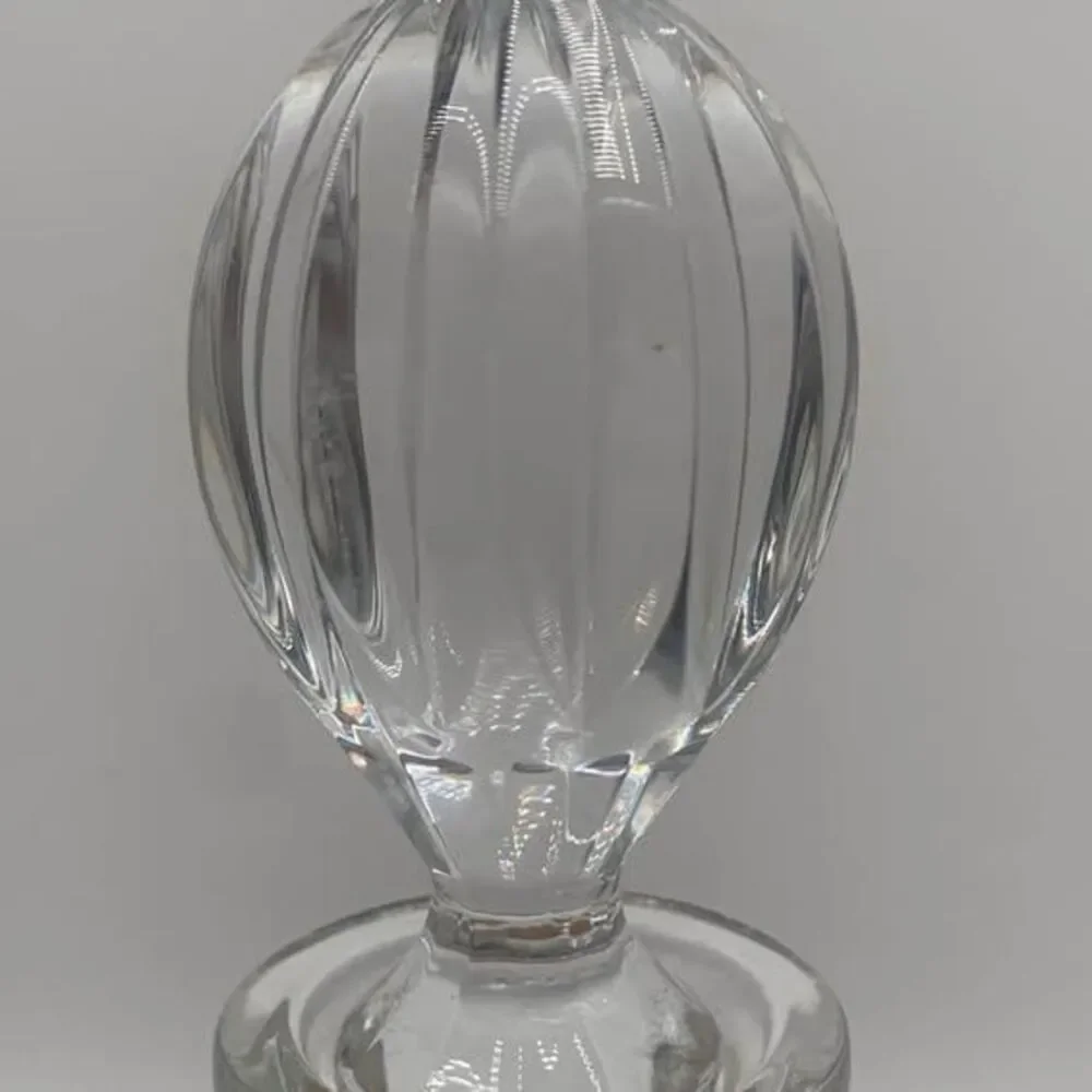 Cut Crystal Whiskey Decanter MCM Style 750ml Godinger Dublin